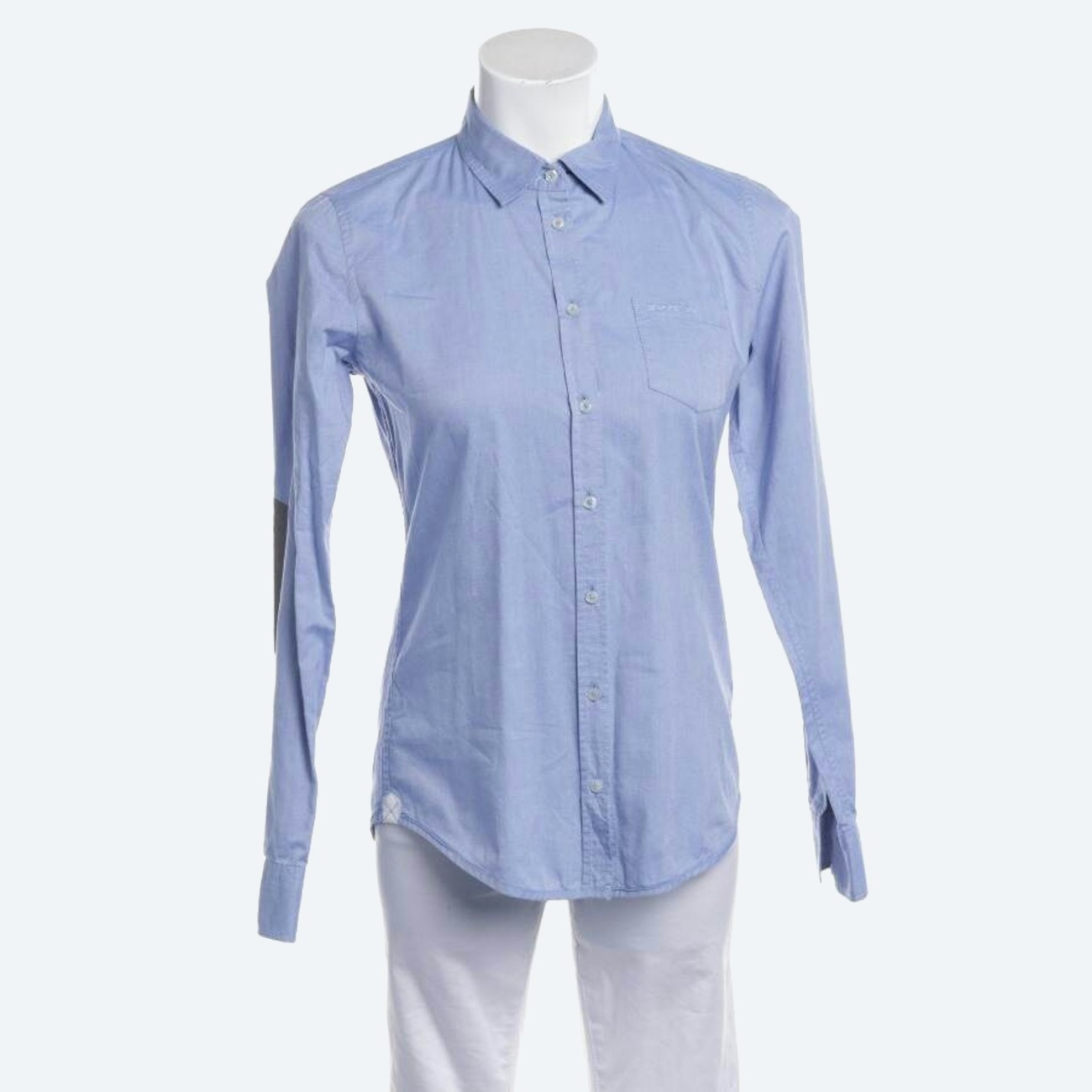 Image 1 of Shirt 34 Blue in color Blue | Vite EnVogue