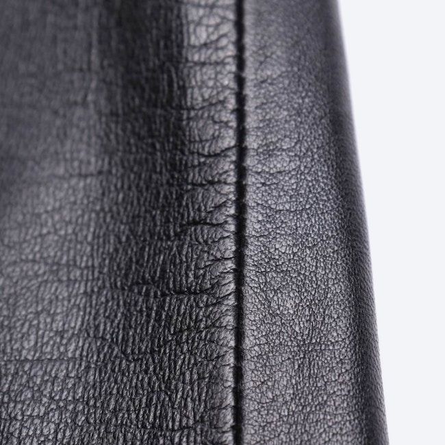 Image 3 of Leather Skirt S Black in color Black | Vite EnVogue