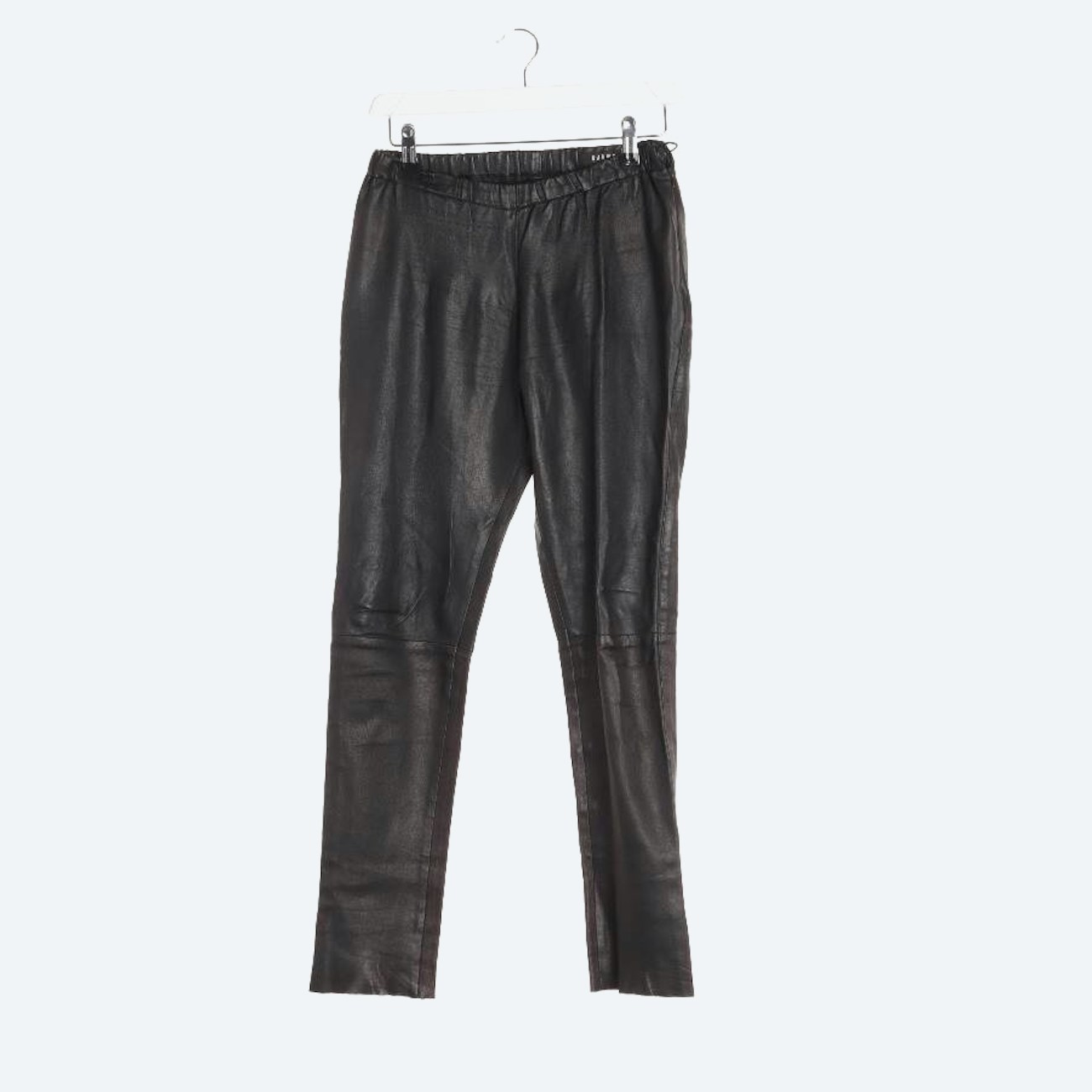 Image 1 of Leather Pants 36 Black in color Black | Vite EnVogue