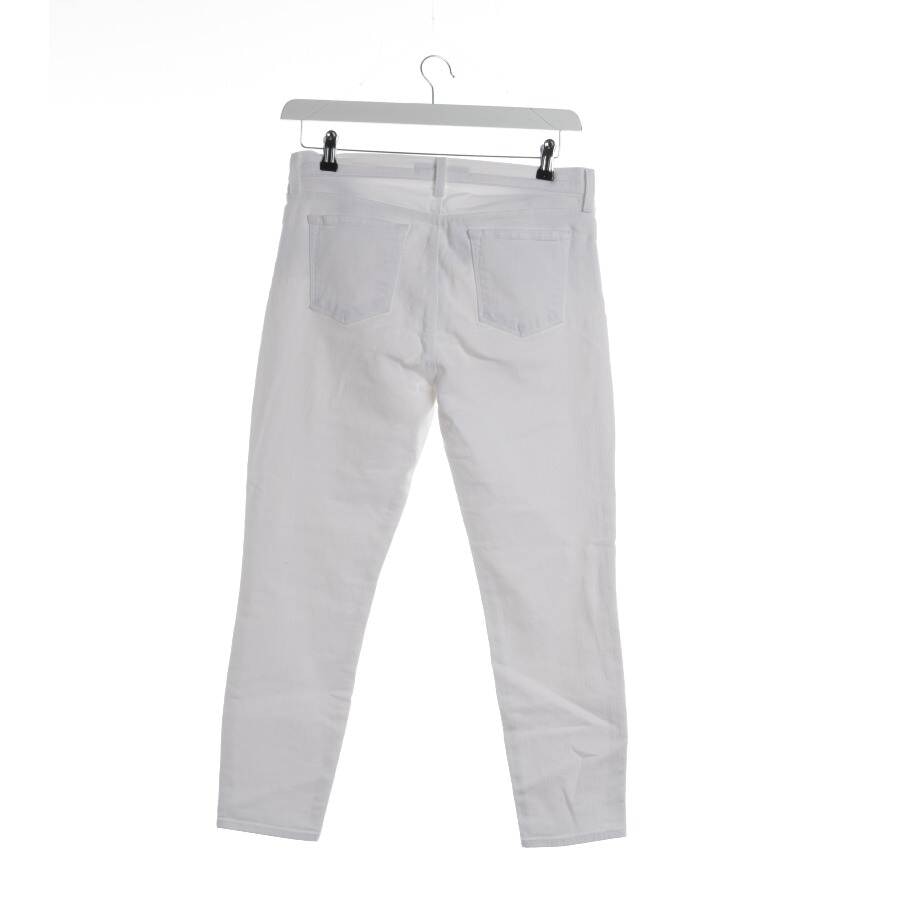Image 2 of Jeans Straight Fit W31 White in color White | Vite EnVogue