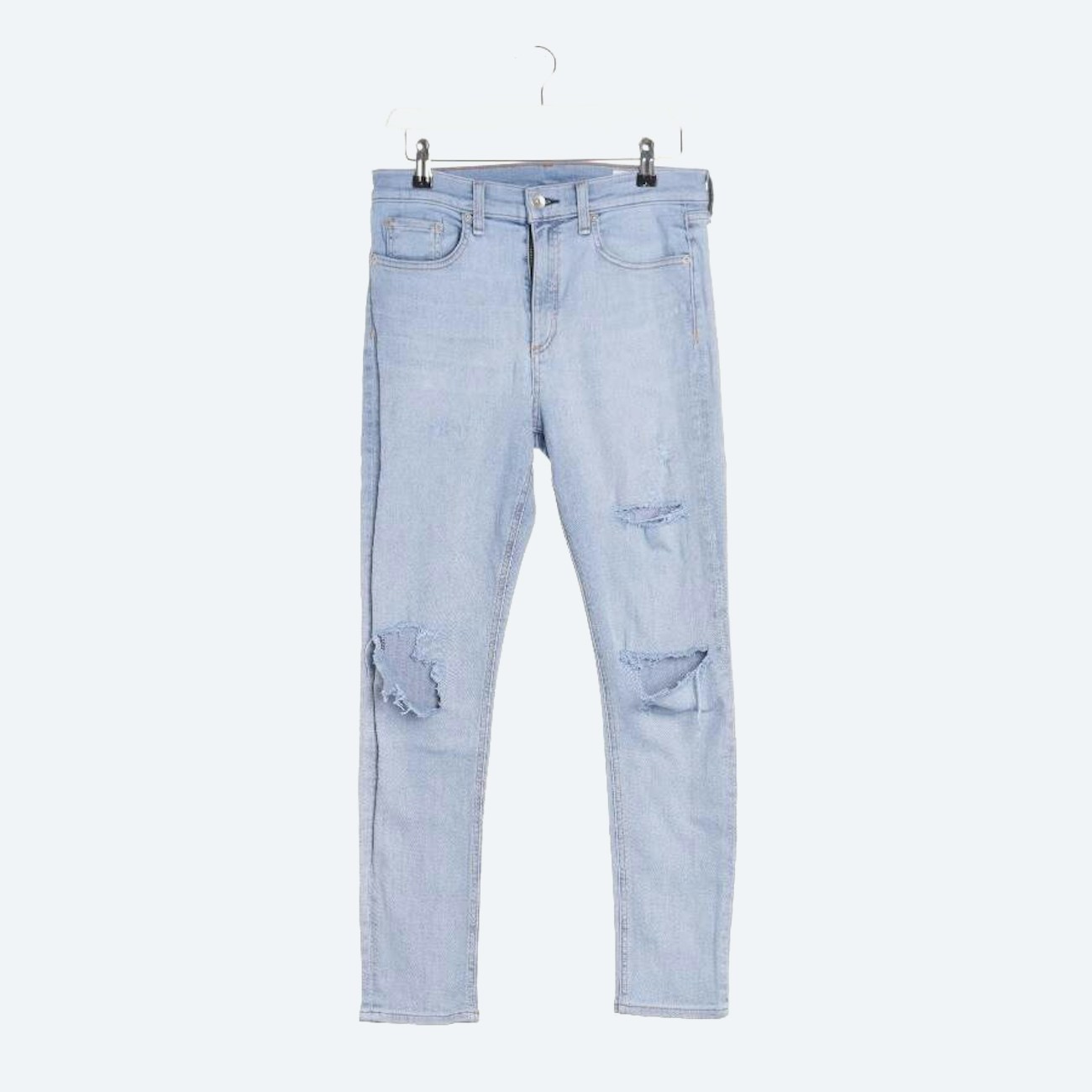 Image 1 of Jeans Slim Fit 28 Light Blue in color Blue | Vite EnVogue