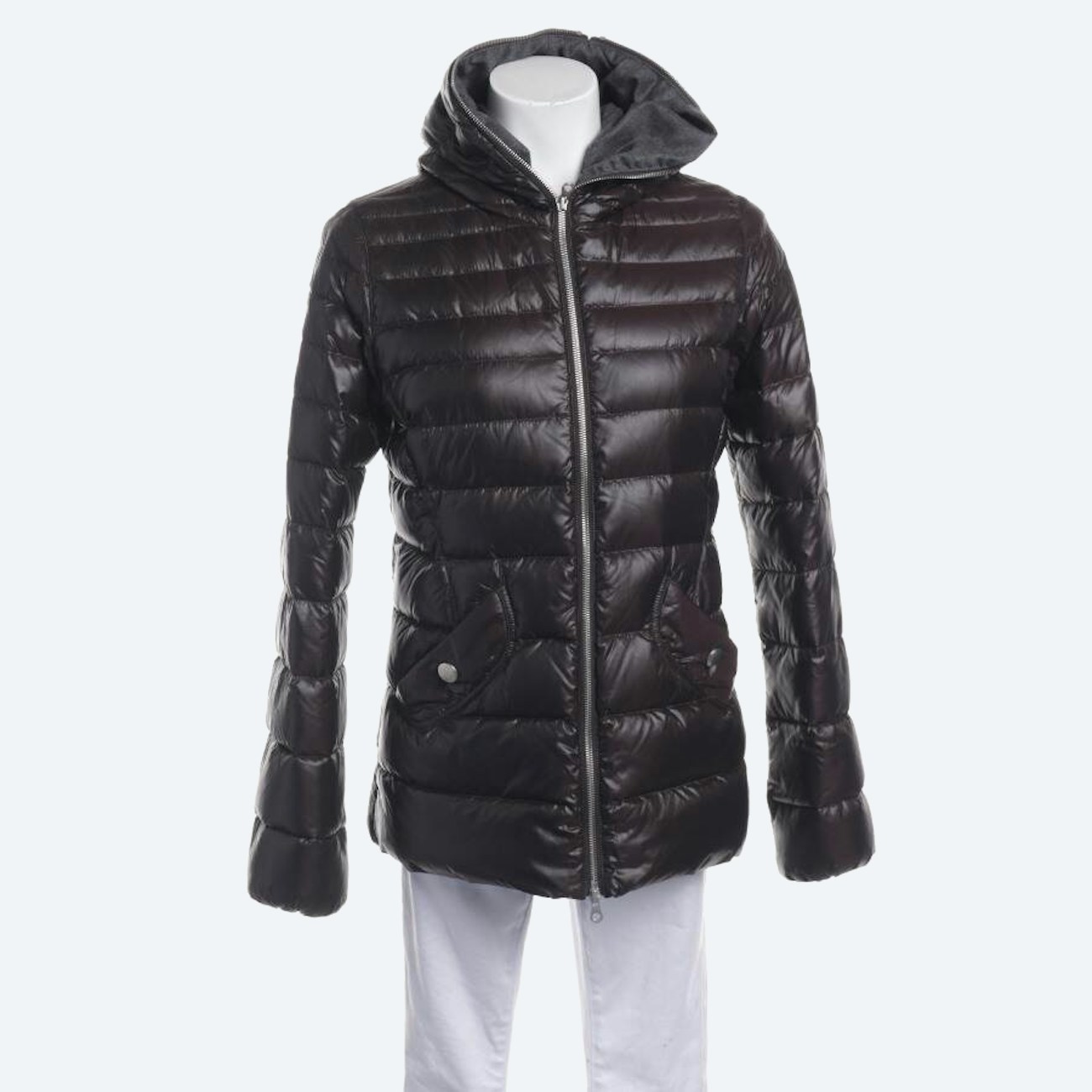 Image 1 of Quilted Jacket 38 Brown in color Brown | Vite EnVogue