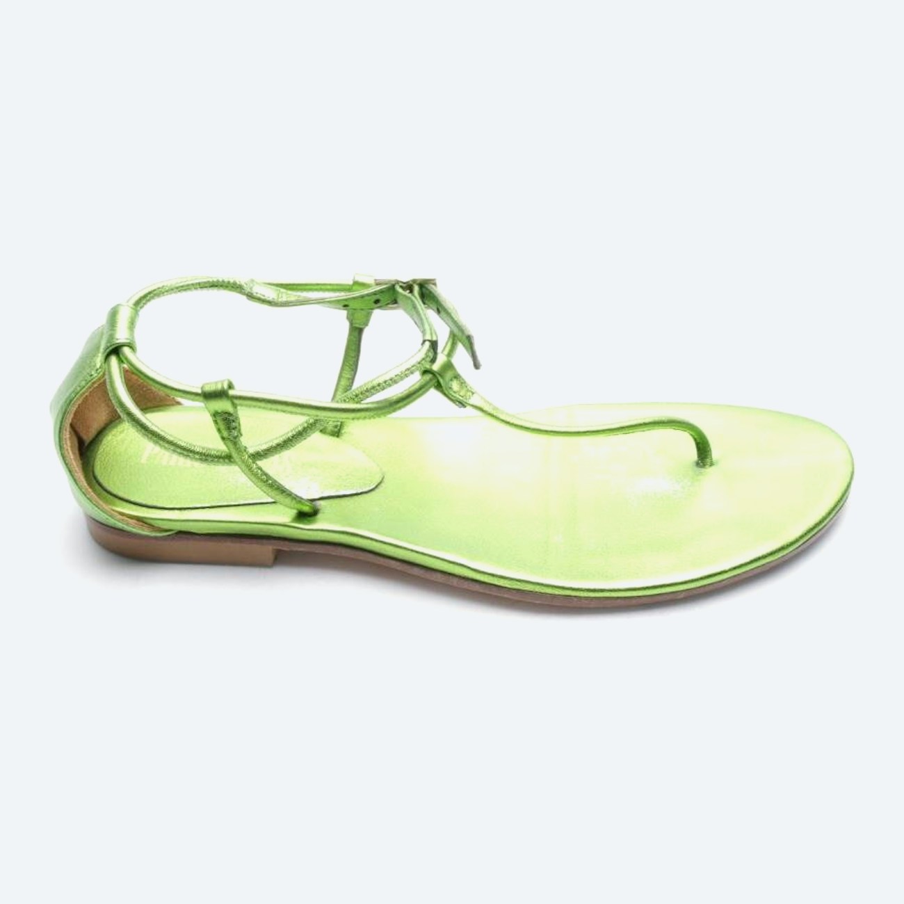 Image 1 of Sandals EUR 36 Light Green in color Green | Vite EnVogue