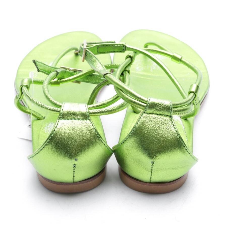 Image 3 of Sandals EUR 36 Light Green in color Green | Vite EnVogue