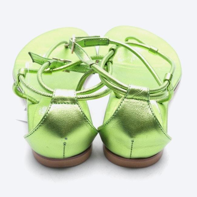 Image 3 of Sandals EUR 36 Light Green in color Green | Vite EnVogue