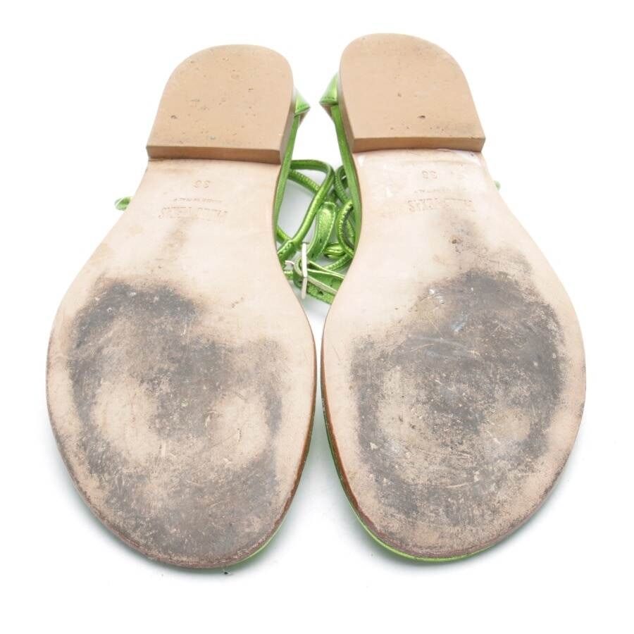 Image 4 of Sandals EUR 36 Light Green in color Green | Vite EnVogue