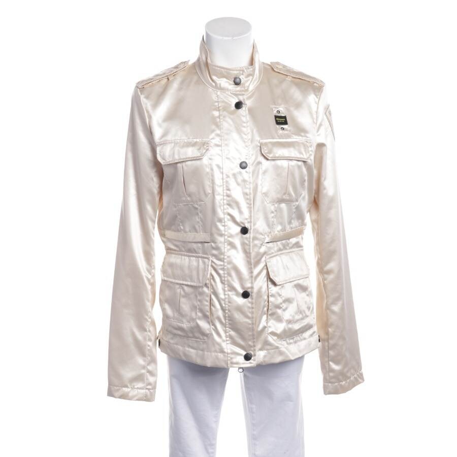 Image 1 of Between-seasons Jacket L Beige in color White | Vite EnVogue