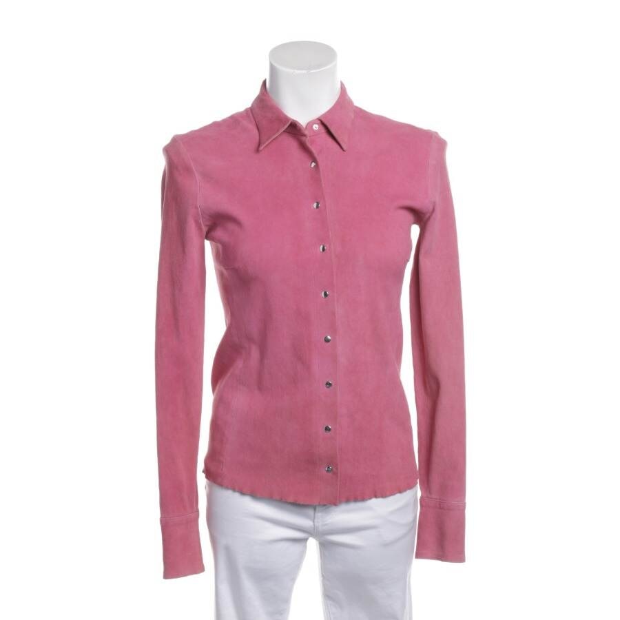 Image 1 of LeatherJacket M Pink in color Pink | Vite EnVogue