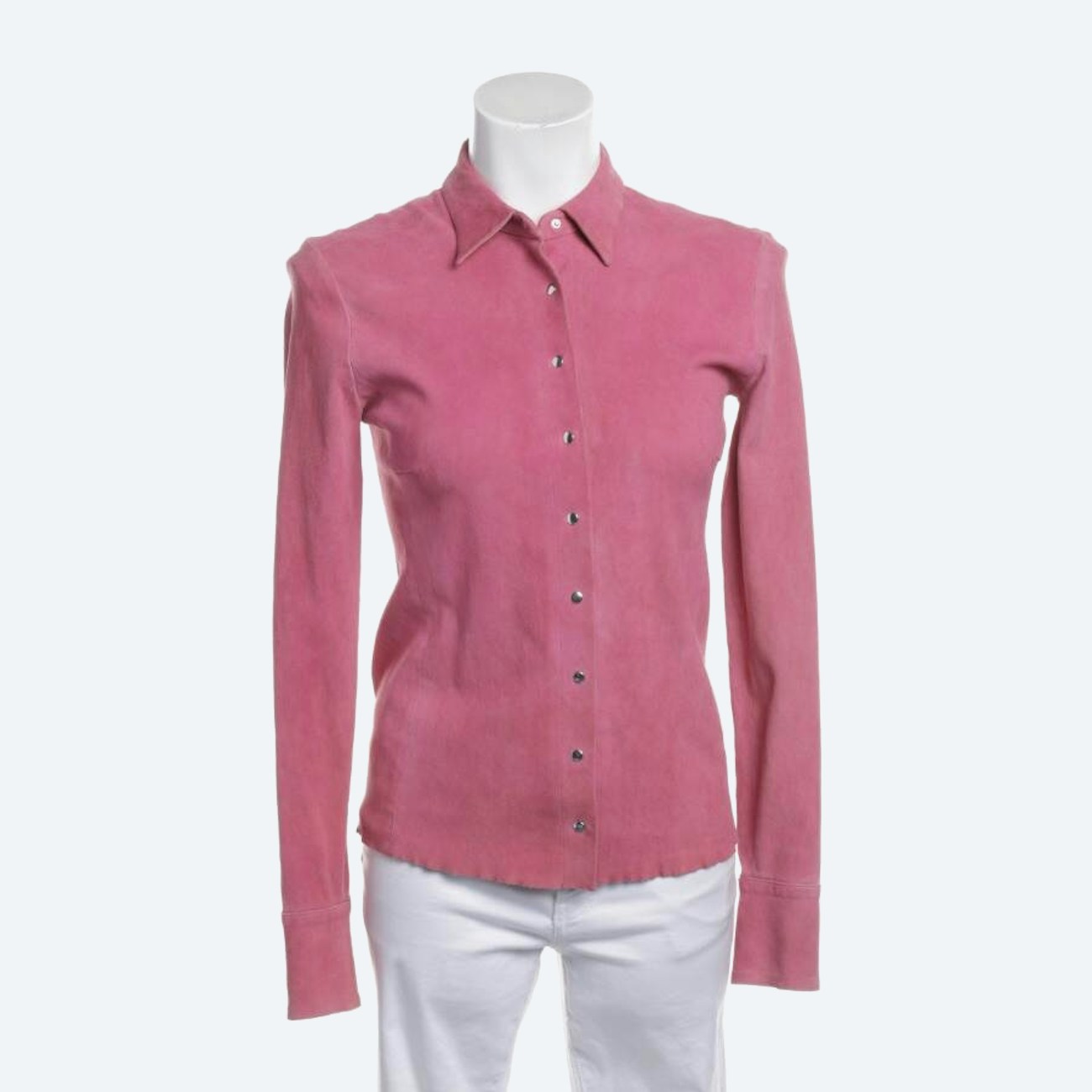 Image 1 of LeatherJacket M Pink in color Pink | Vite EnVogue