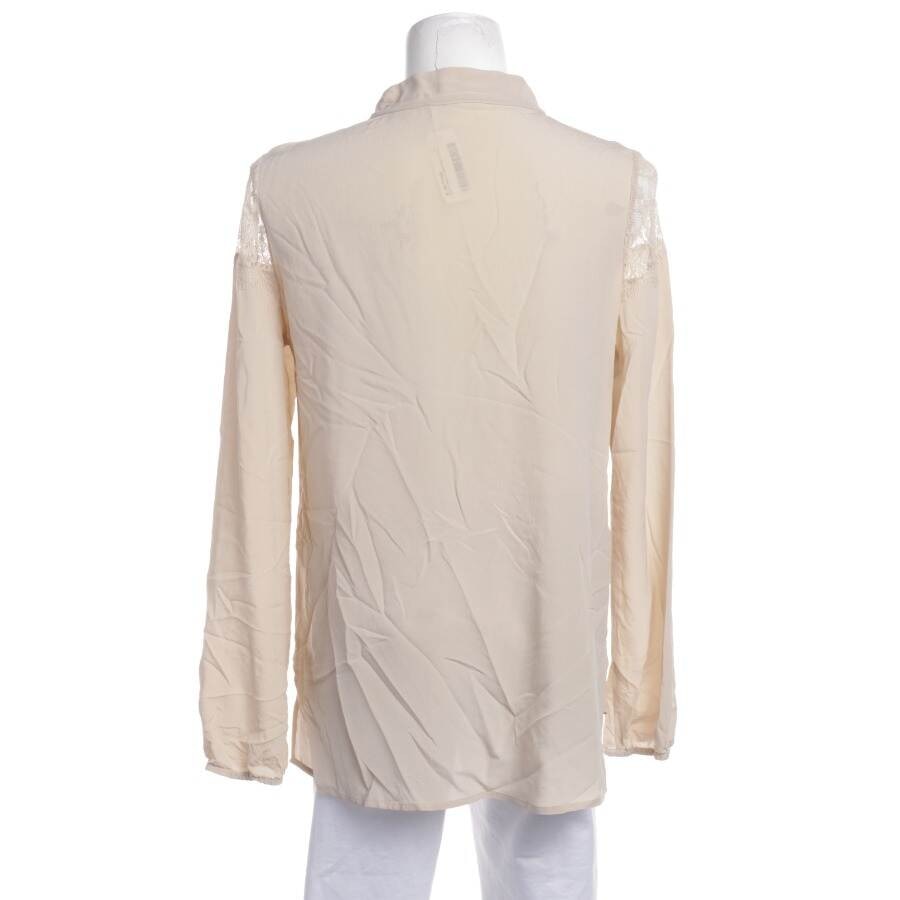 Image 2 of Silk Blouse 40 Beige in color White | Vite EnVogue