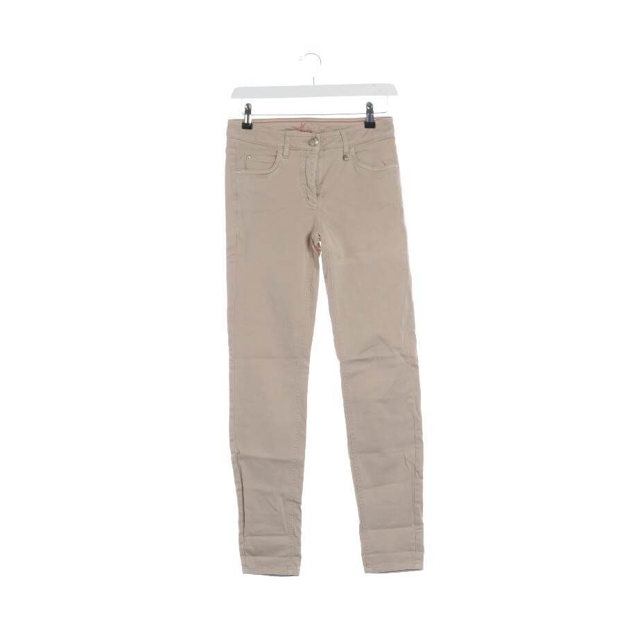 Image 1 of Trousers 34 Beige in color White | Vite EnVogue