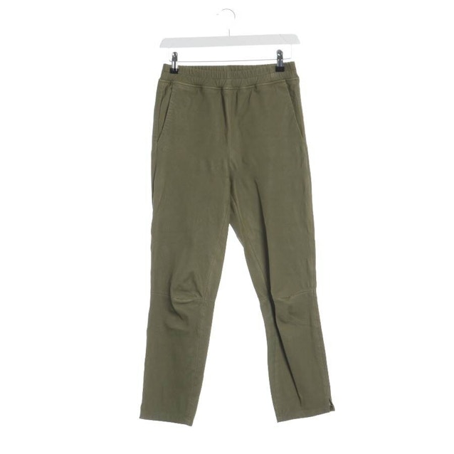 Image 1 of Leather Pants 36 Olive Green | Vite EnVogue