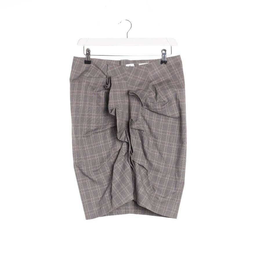 Image 1 of Skirt 36 Light Gray in color Gray | Vite EnVogue