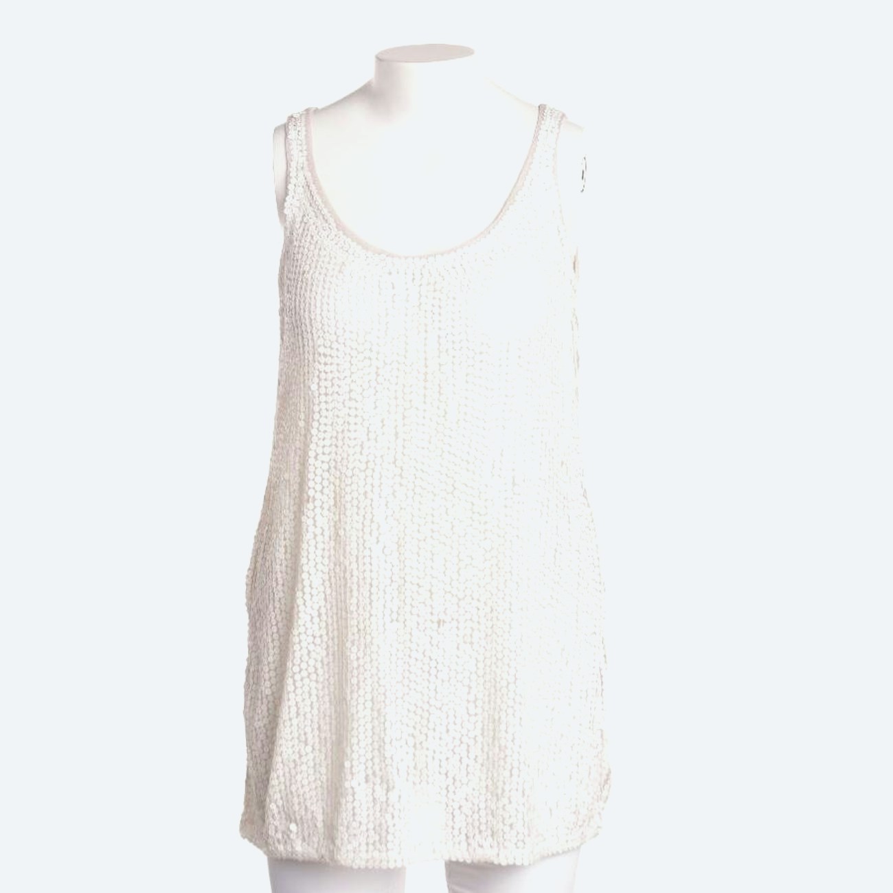 Image 1 of Top M Beige in color White | Vite EnVogue