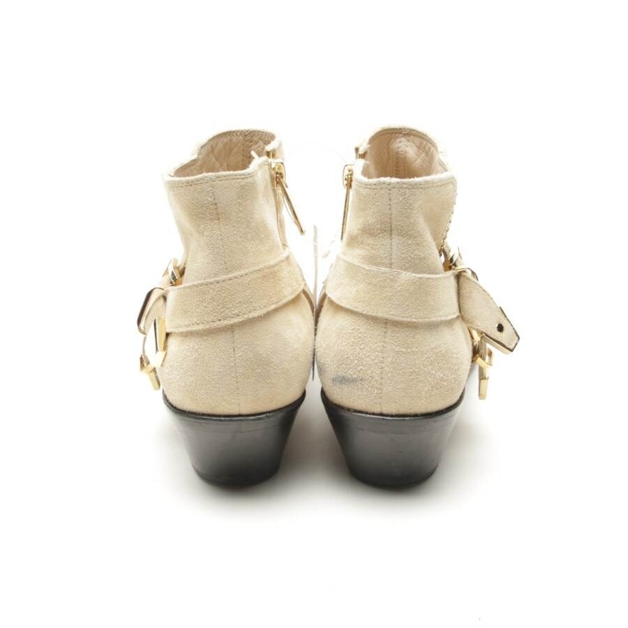 Image 3 of Ankle Boots EUR38 Beige in color White | Vite EnVogue