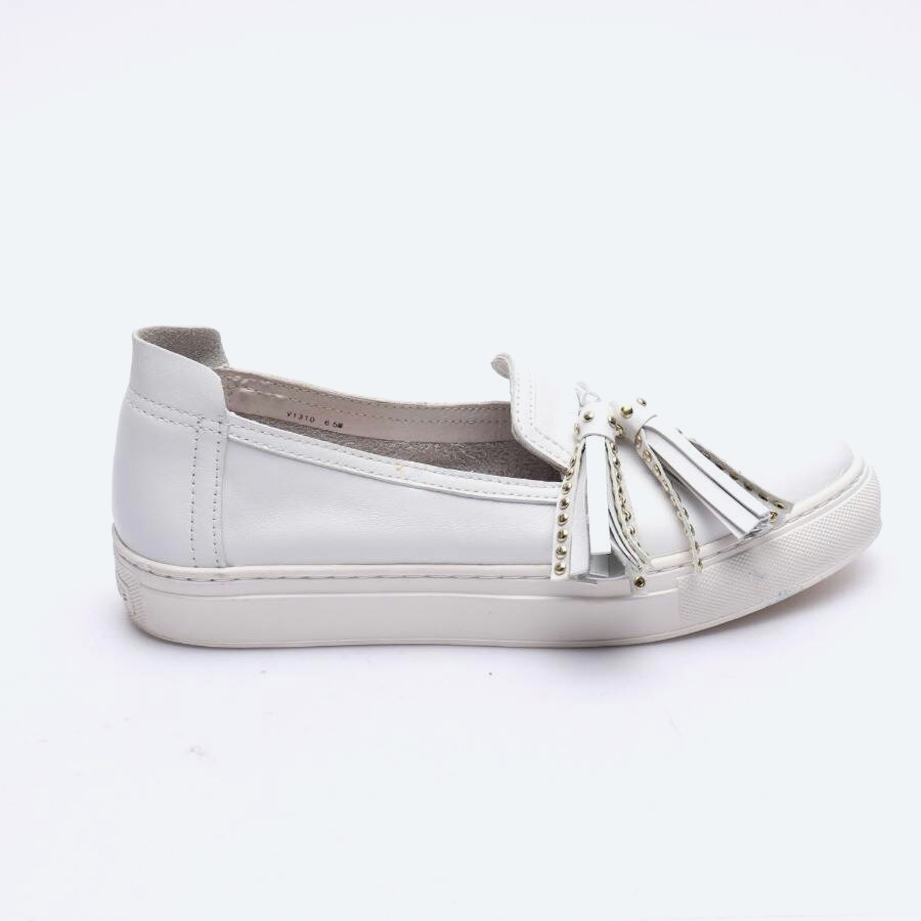 Image 1 of Loafers EUR 36.5 White in color White | Vite EnVogue