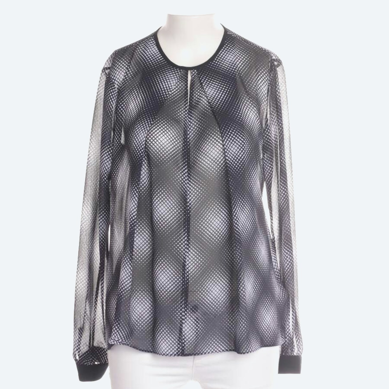 Image 1 of Shirt Blouse S Light Gray in color Gray | Vite EnVogue