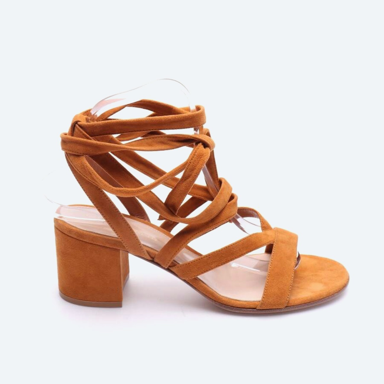 Image 1 of Heeled Sandals EUR 39.5 Light Brown in color Brown | Vite EnVogue