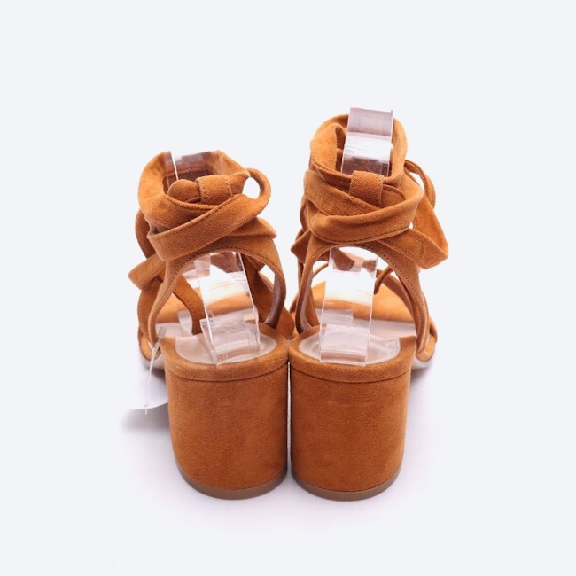 Image 3 of Heeled Sandals EUR 39.5 Light Brown in color Brown | Vite EnVogue