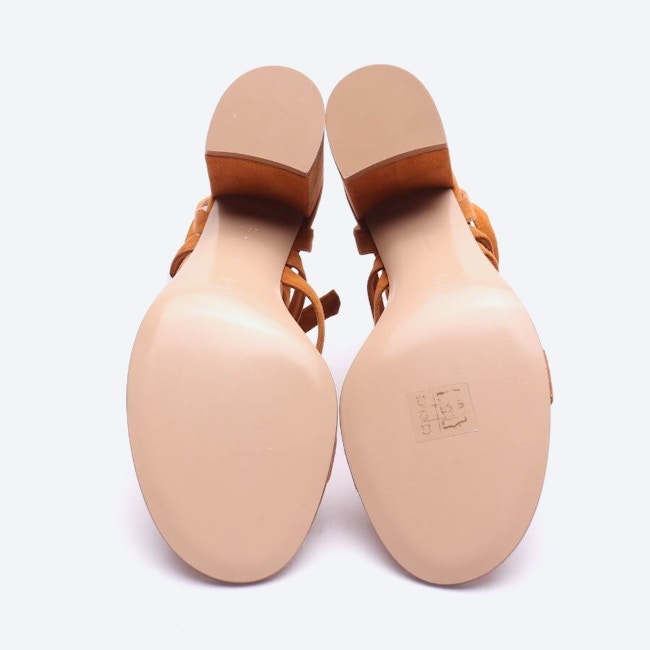 Image 4 of Heeled Sandals EUR 39.5 Light Brown in color Brown | Vite EnVogue