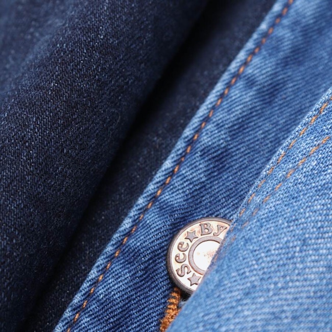Image 4 of Jeans Jacket L Blue in color Blue | Vite EnVogue