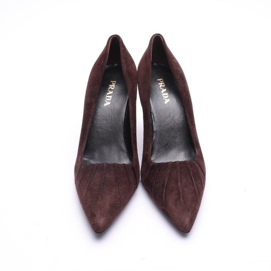Image 2 of High Heels EUR38 Brown in color Brown | Vite EnVogue