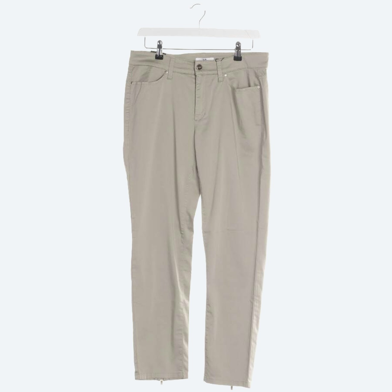 Image 1 of Trousers 40 Green in color Green | Vite EnVogue
