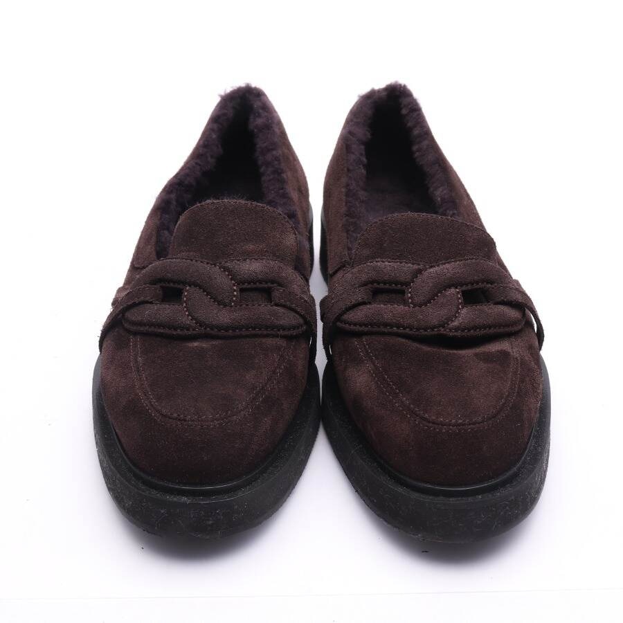 Image 2 of Loafers EUR 40 Brown in color Brown | Vite EnVogue