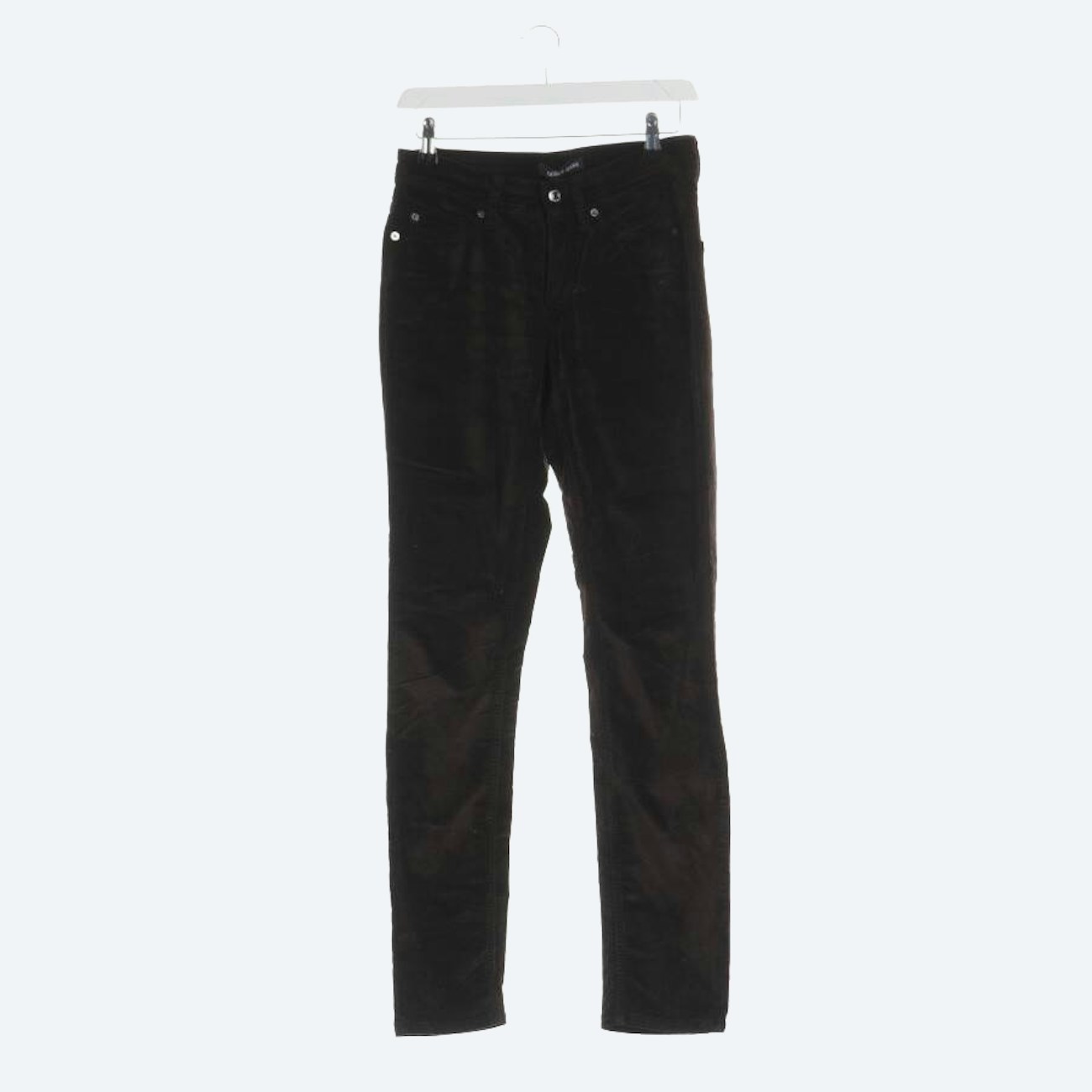 Image 1 of Trousers 36 Dark Brown in color Brown | Vite EnVogue