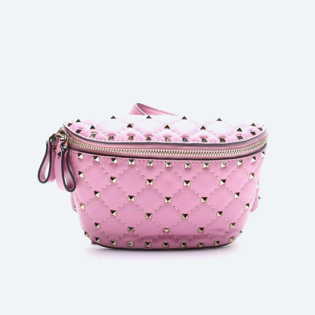 Image 1 of Rockstud Belt Bag Pink in color Pink | Vite EnVogue