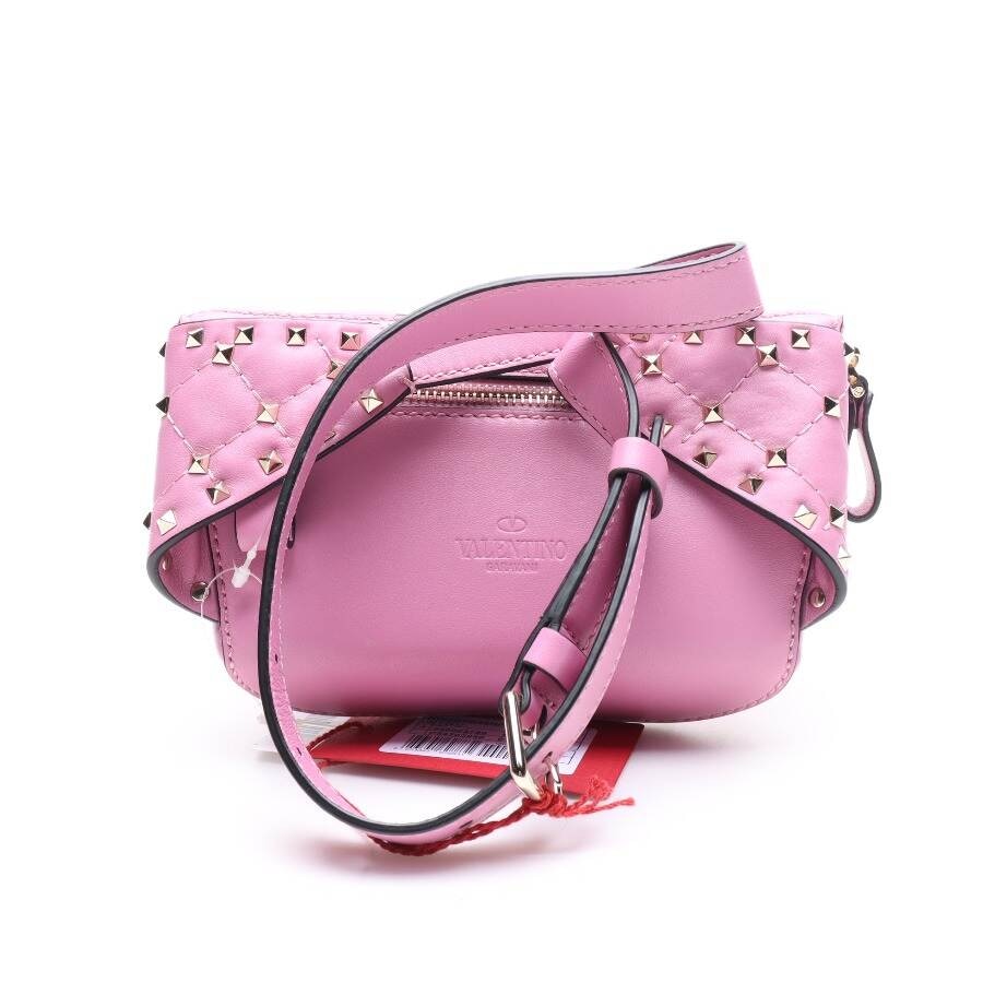 Image 2 of Rockstud Belt Bag Pink in color Pink | Vite EnVogue
