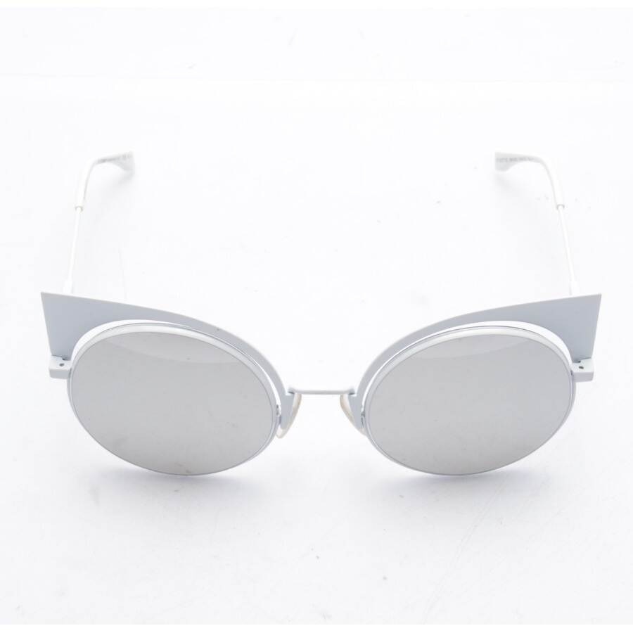 Image 1 of FF0177 Sunglasses White in color White | Vite EnVogue