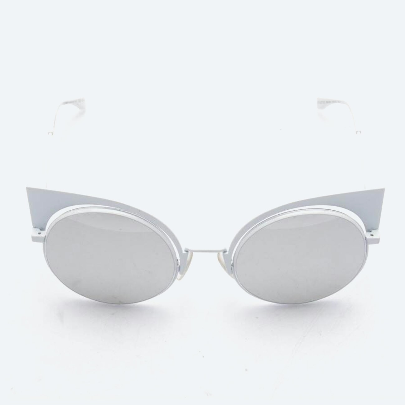 Image 1 of FF0177 Sunglasses White in color White | Vite EnVogue