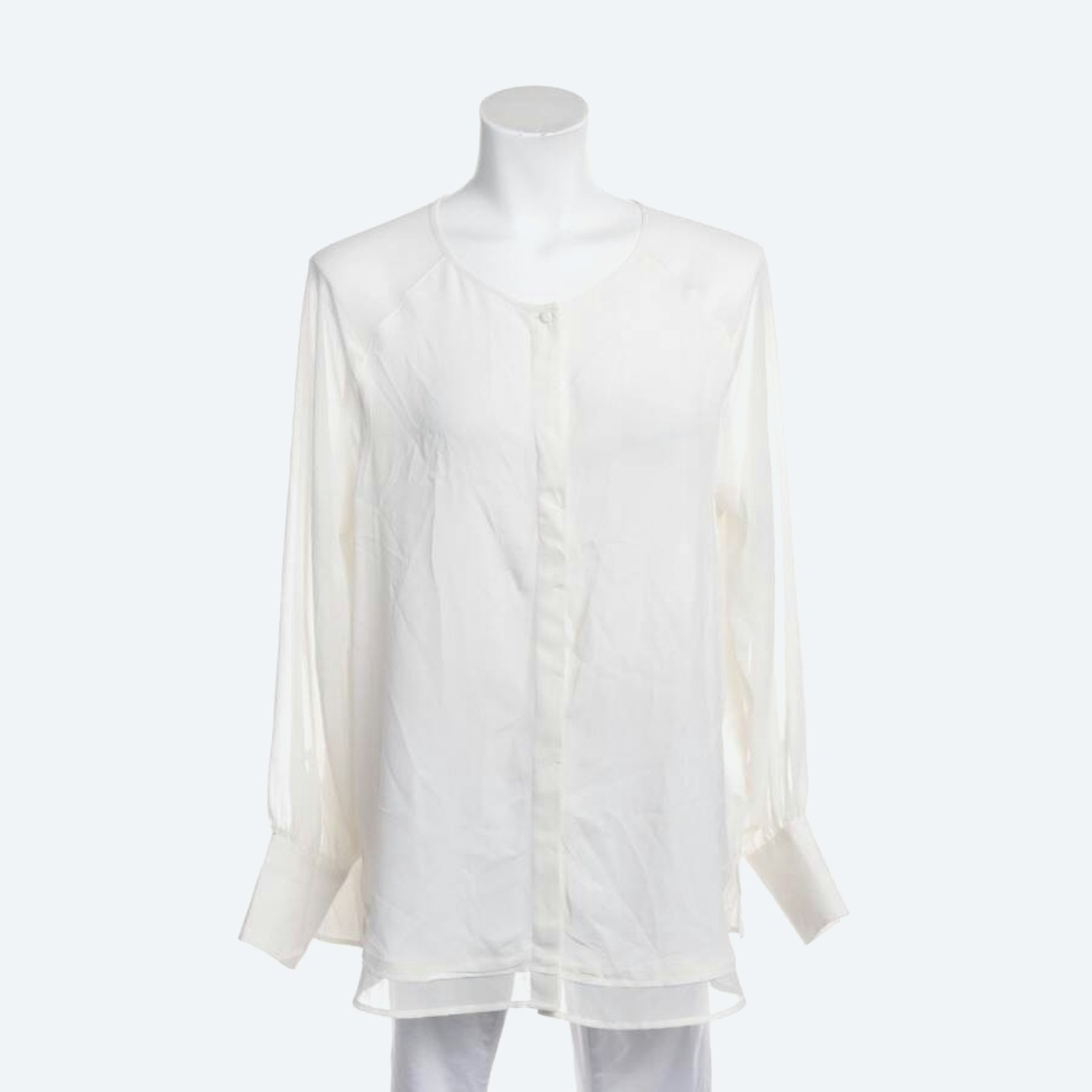 Bild 1 von Bluse 40 Beige in Farbe Weiß | Vite EnVogue