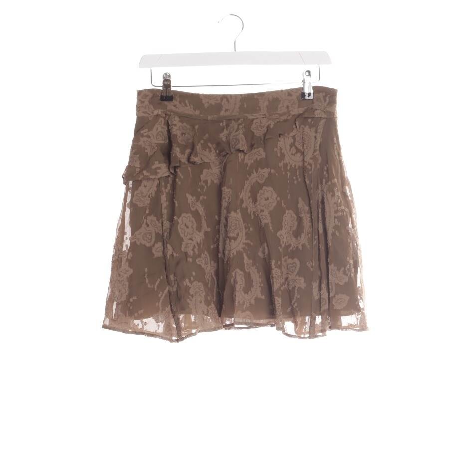 Image 1 of Mini Skirt 38 Camel in color Brown | Vite EnVogue