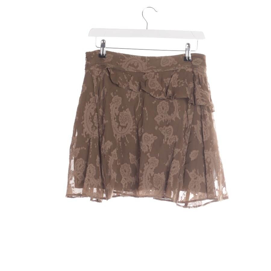 Image 2 of Mini Skirt 38 Camel in color Brown | Vite EnVogue