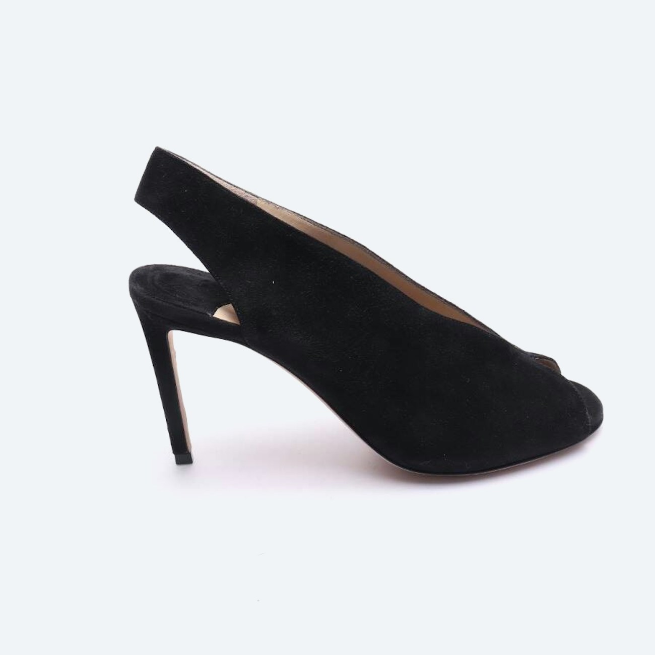 Image 1 of Heeled Sandals EUR 39.5 Black in color Black | Vite EnVogue