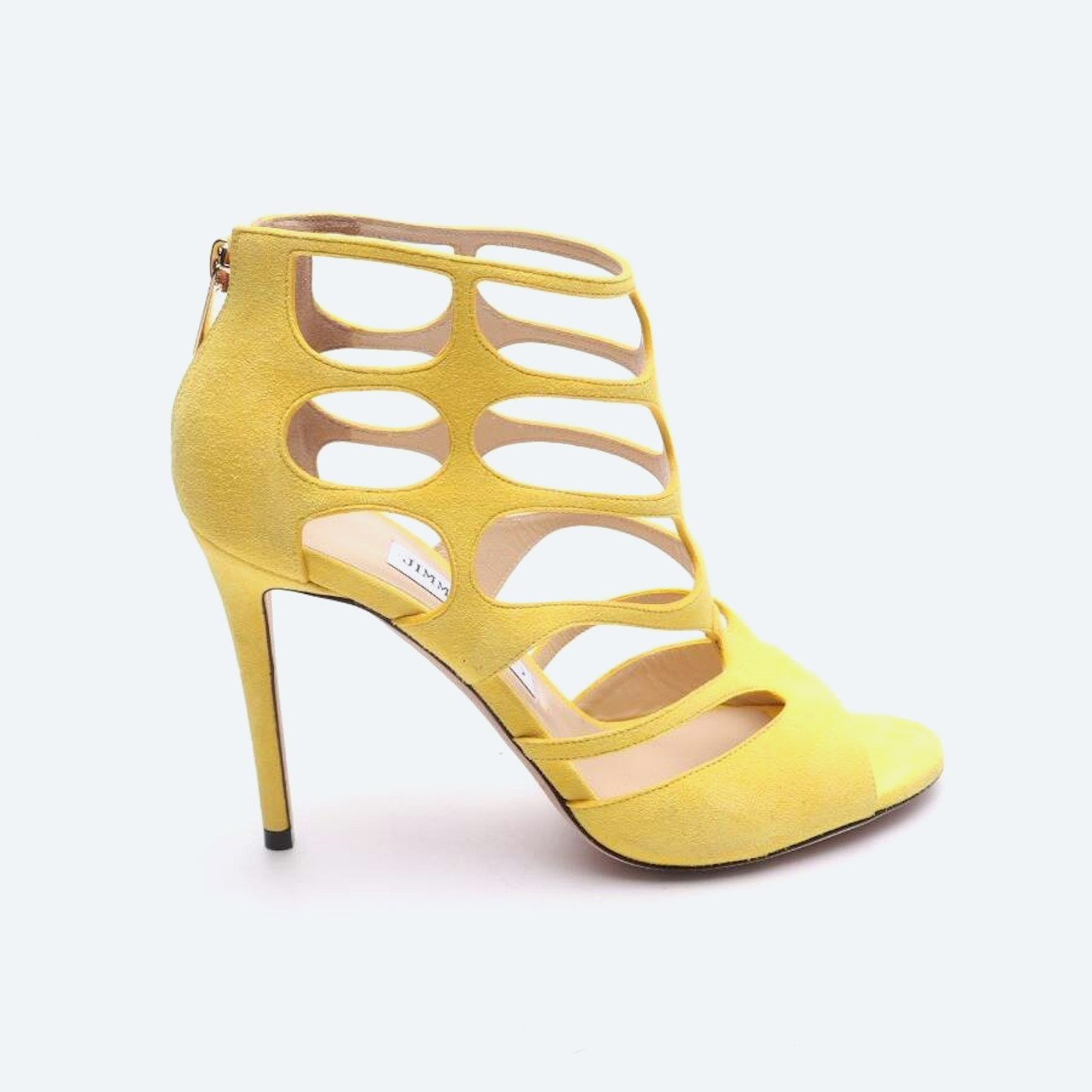 Image 1 of Heeled Sandals EUR 37.5 Yellow in color Yellow | Vite EnVogue