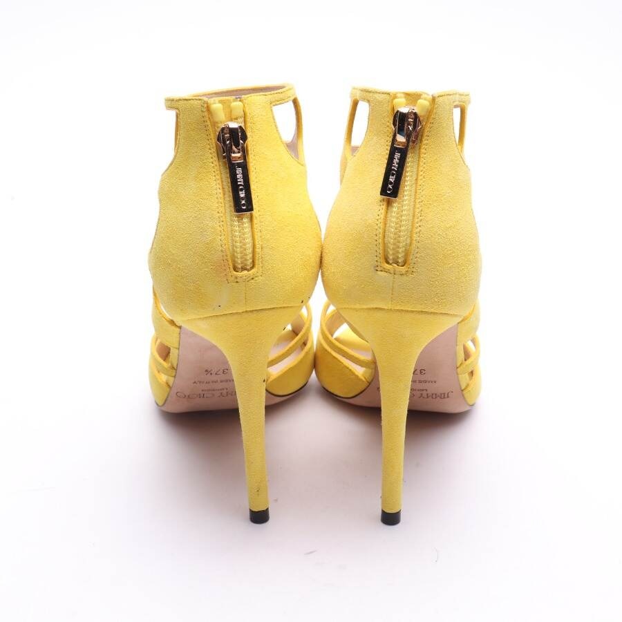 Image 3 of Heeled Sandals EUR 37.5 Yellow in color Yellow | Vite EnVogue