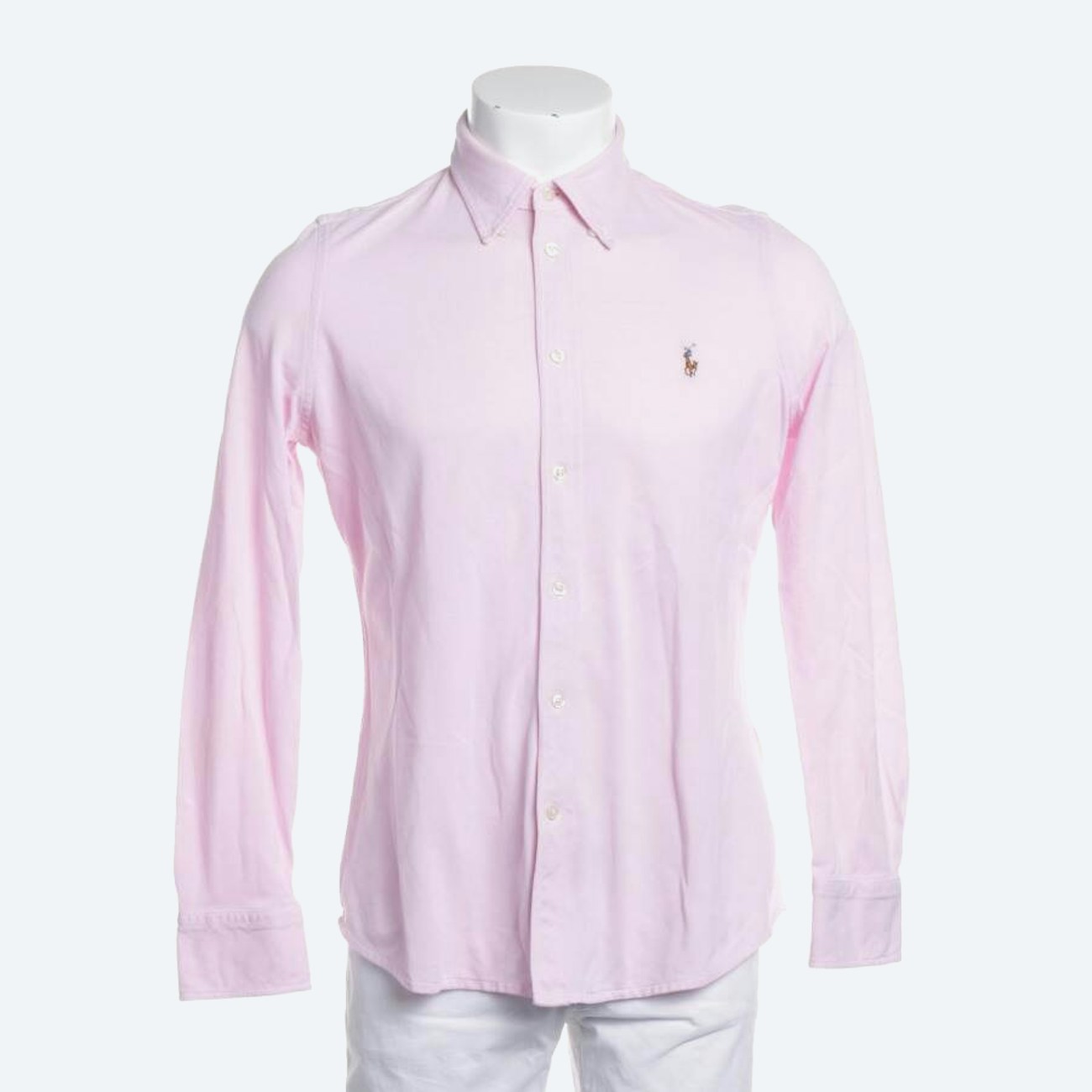 Image 1 of Casual Shirt XL Light Pink in color Pink | Vite EnVogue