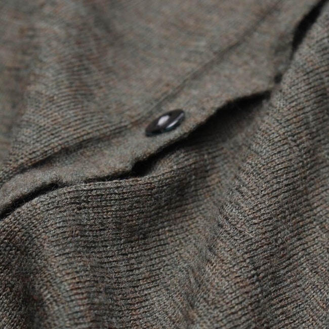 Image 3 of Wool Cardigan XL Green in color Green | Vite EnVogue