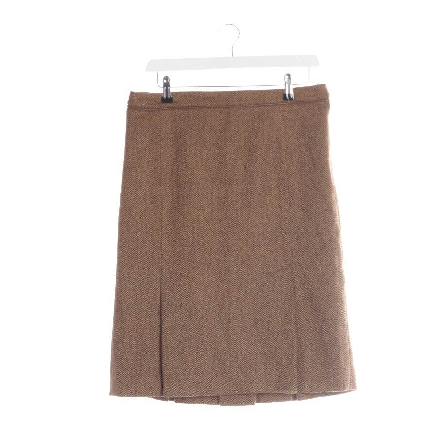 Image 1 of Wool Skirt 44 Camel in color Brown | Vite EnVogue