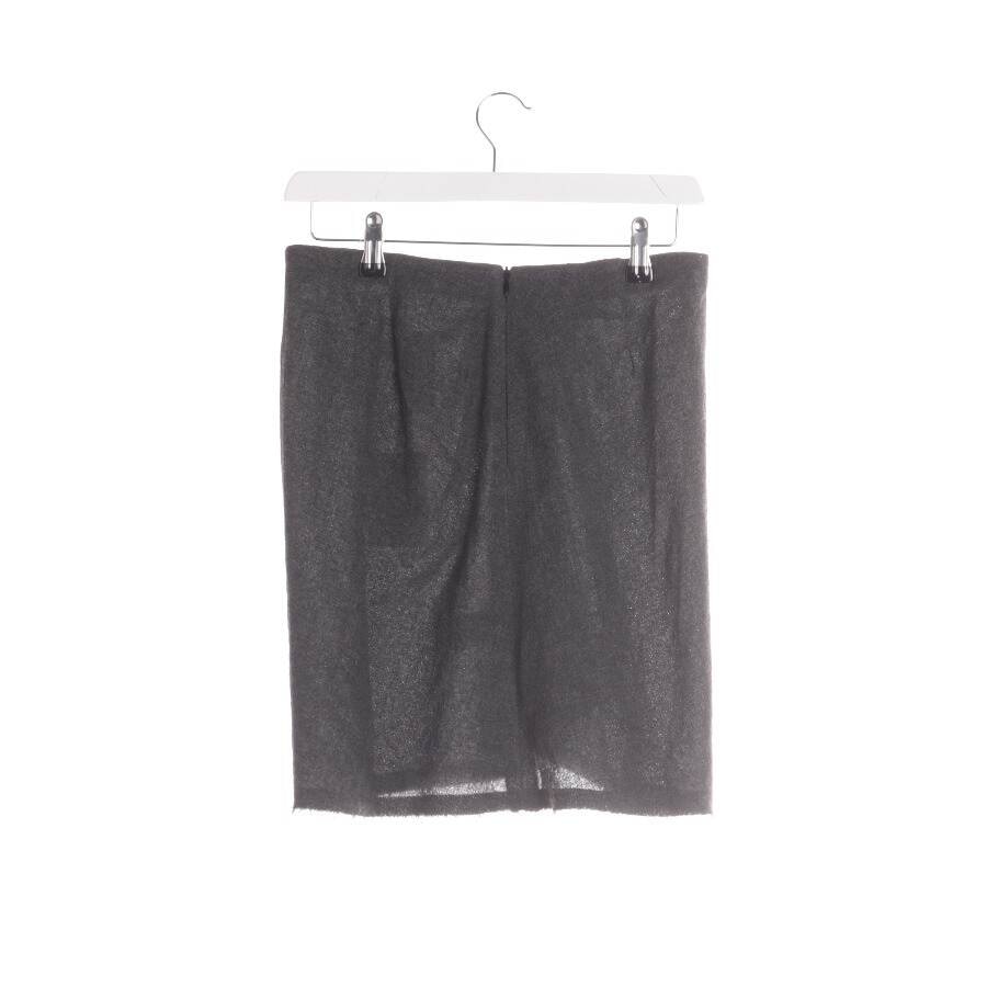 Image 2 of Mini Skirt 38 Gray in color Gray | Vite EnVogue