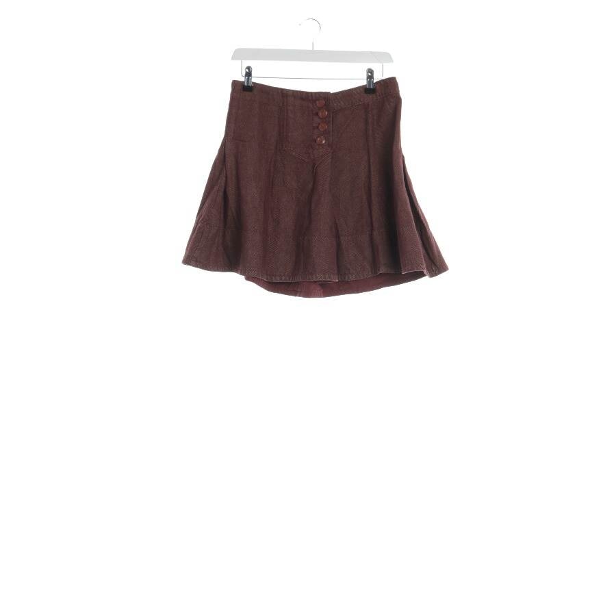 Image 1 of Mini Skirt 32 Bordeaux in color Red | Vite EnVogue