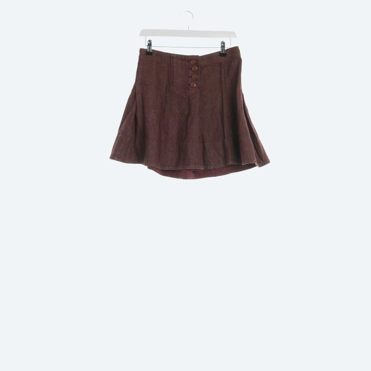 Image 1 of Mini Skirt 32 Bordeaux in color Red | Vite EnVogue