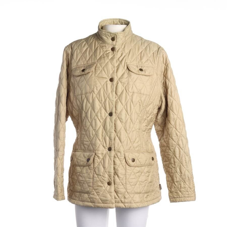 Image 1 of Quilted Jacket 42 Beige in color White | Vite EnVogue