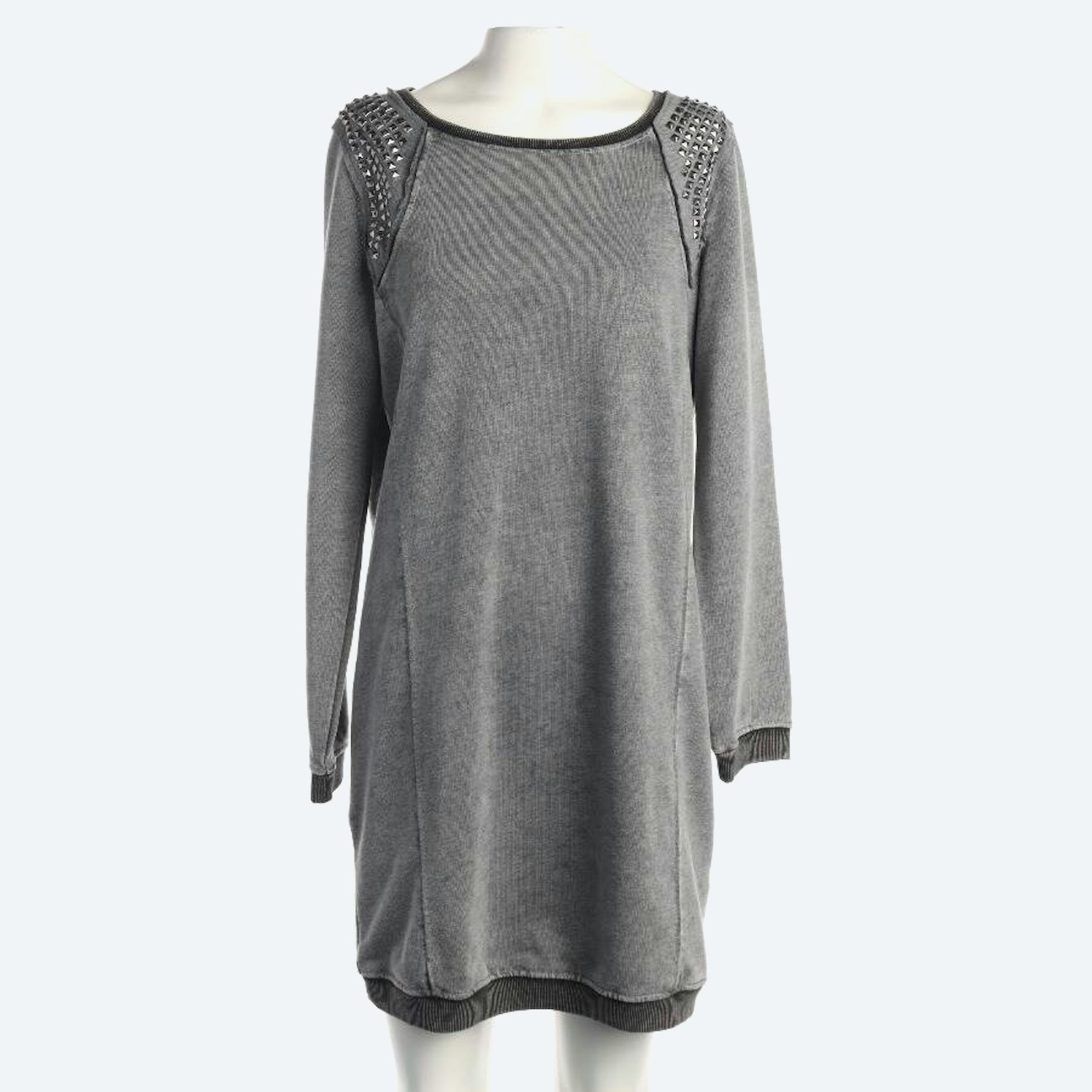 Image 1 of Dress L Gray in color Gray | Vite EnVogue