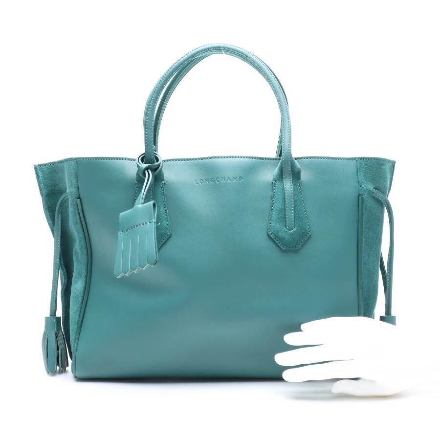 Image 4 of Handbag Dark Green in color Green | Vite EnVogue