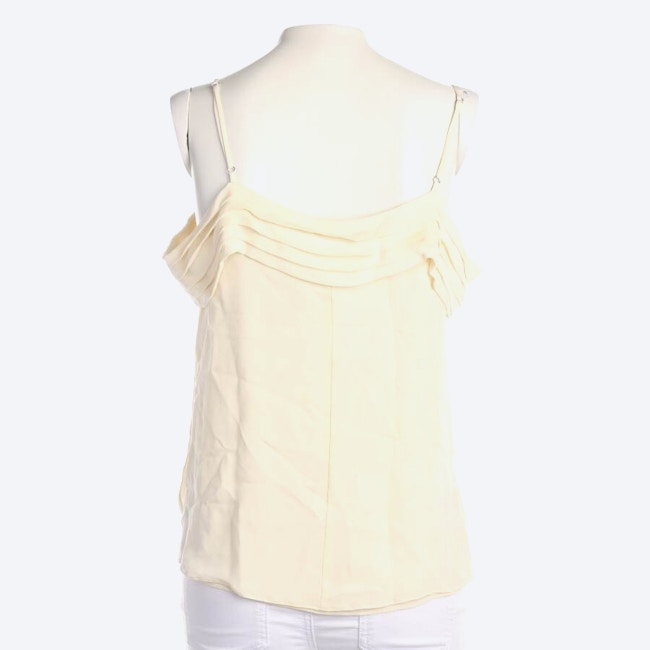 Image 2 of Silk Top 34 Beige in color White | Vite EnVogue