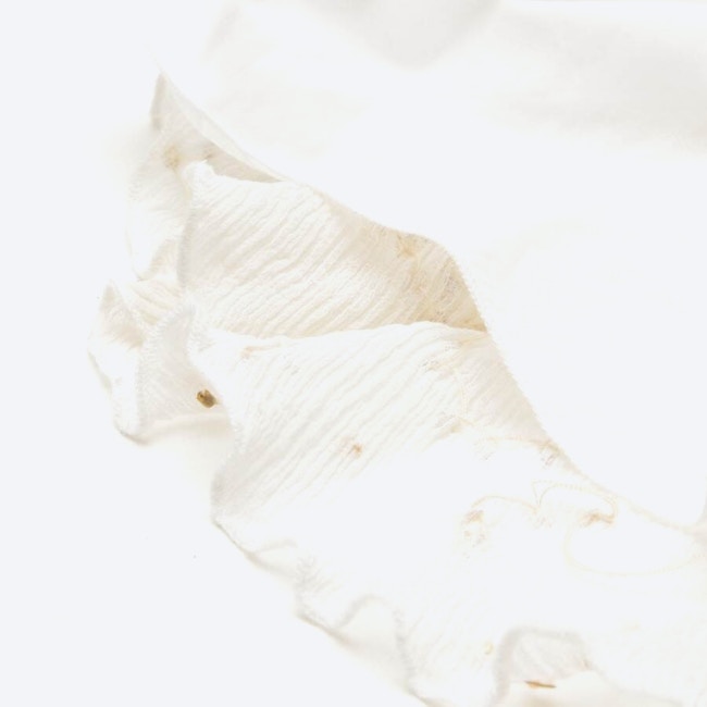 Image 3 of Silk Skirt 32 Cream in color White | Vite EnVogue